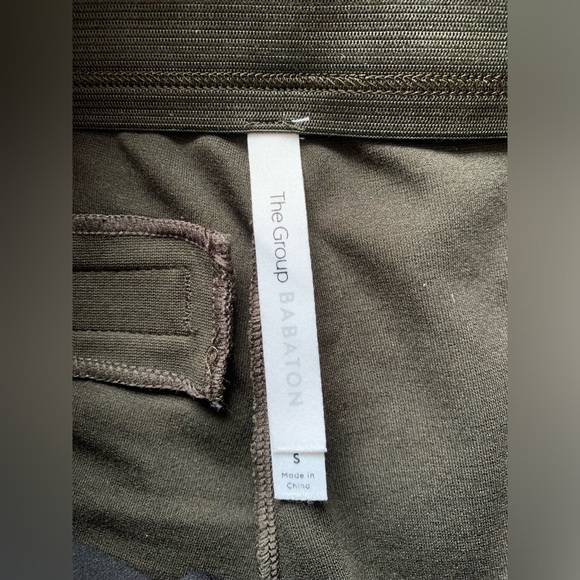 Aritzia Babaton Cohen Pants Oliver Green Small - Picture 4 of 4